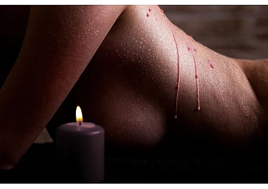 восковая bdsm-свеча  wax play с ароматом шоколада в Сочи