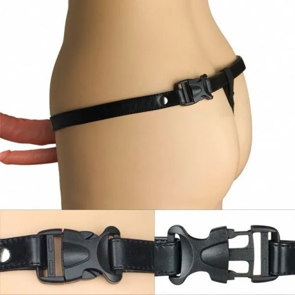 страпон lovetoy unisex hollow двойной, телесный в Сочи