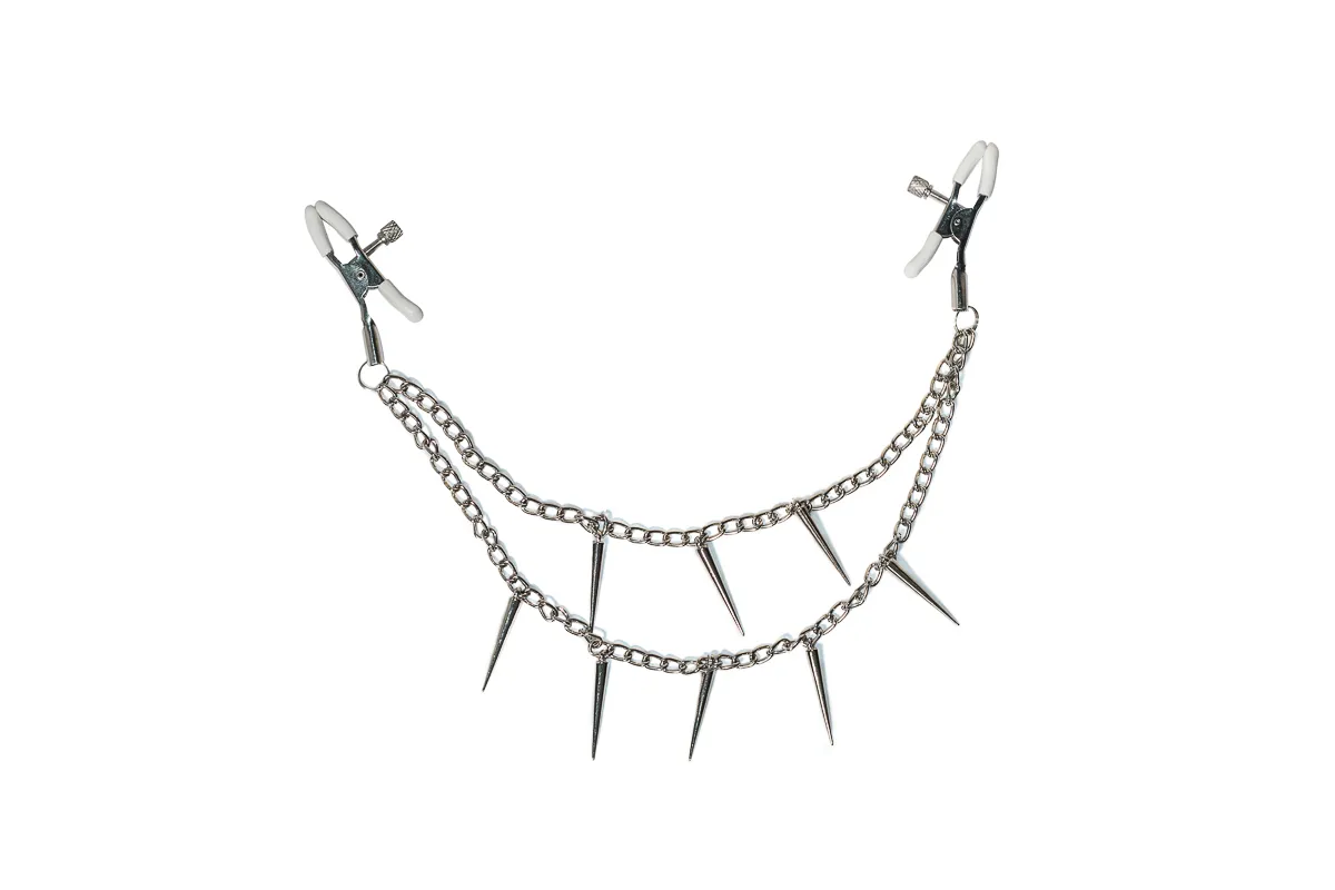 зажимы на cоски party hard spiky 1163-01lola в Сочи