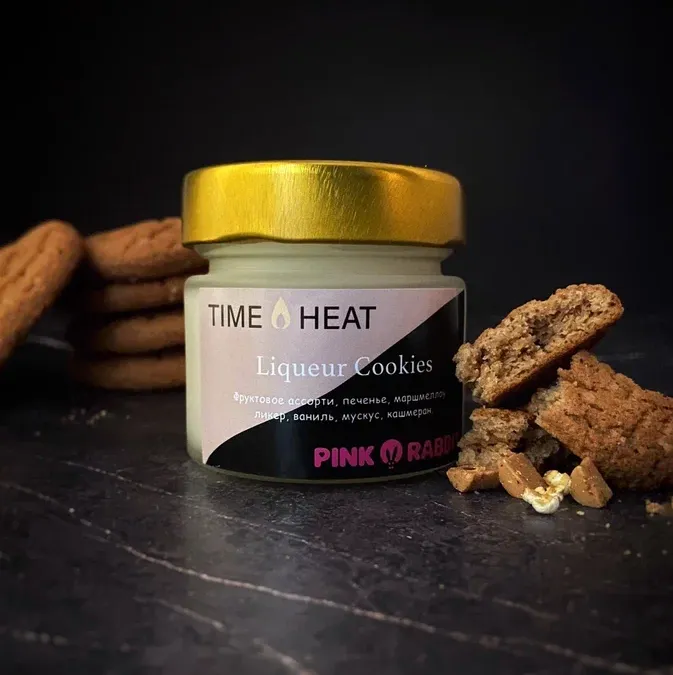 свеча ароматическая time heat "ликерное печенье" в Сочи