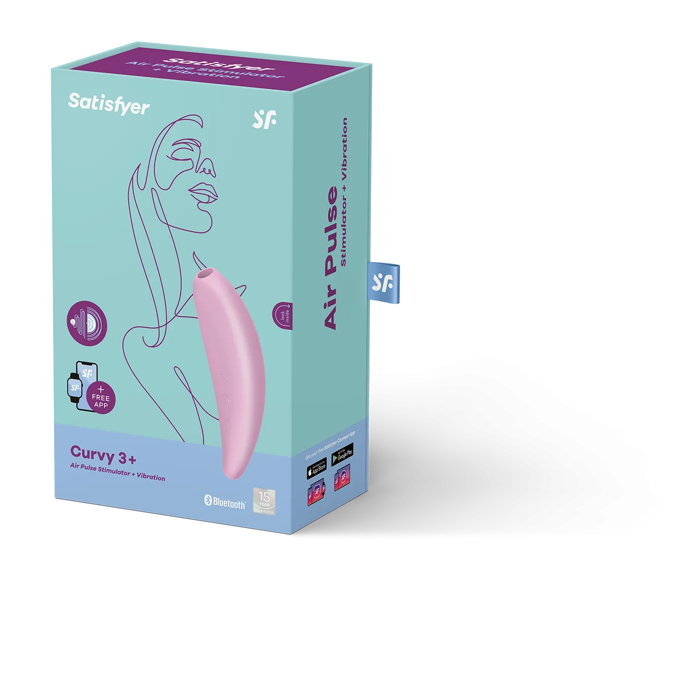 вакуумный массажер с вибрацией satisfyer curvy 3 plus 001890sa в Сочи