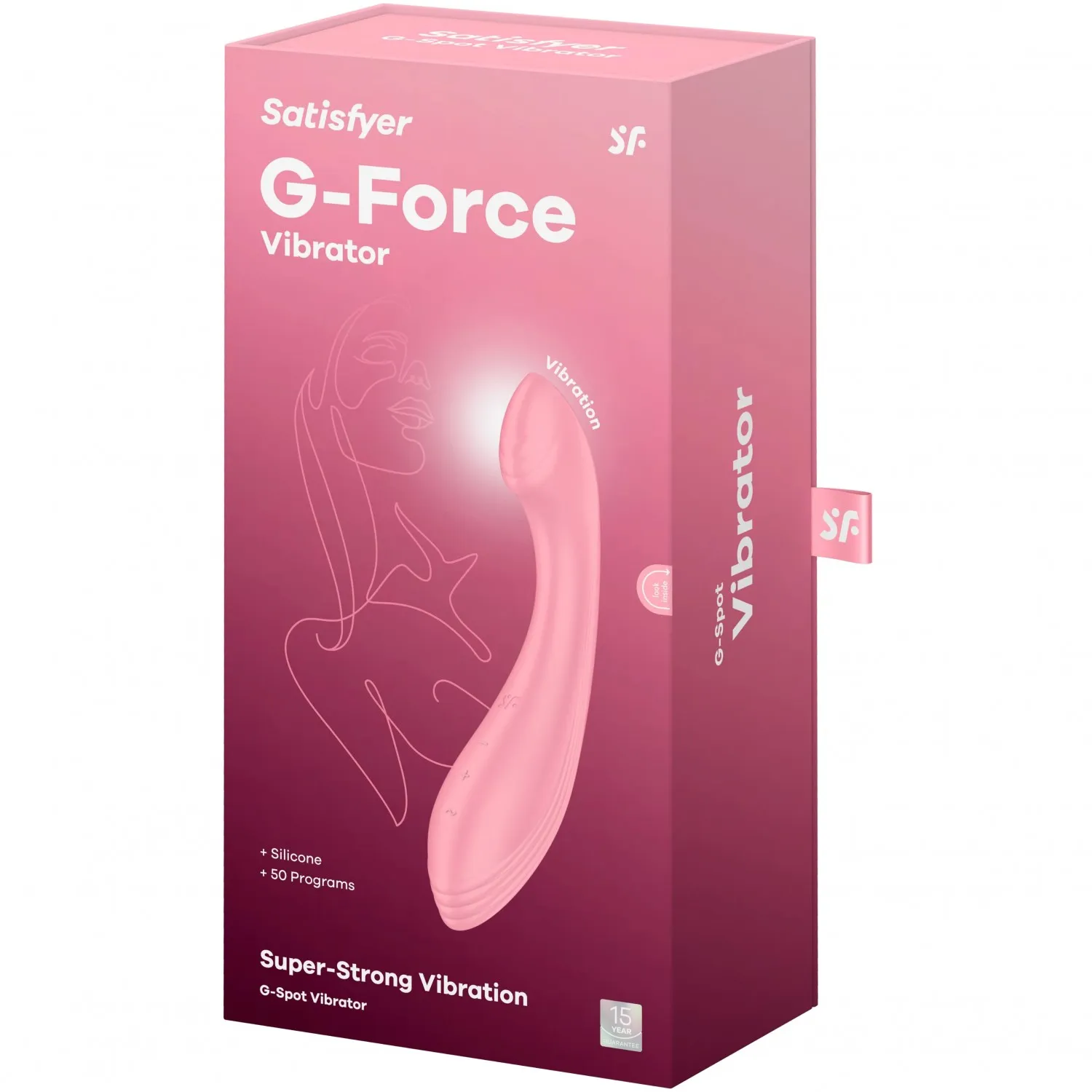 вибромассажер satisfyer g-force, розовый в Сочи