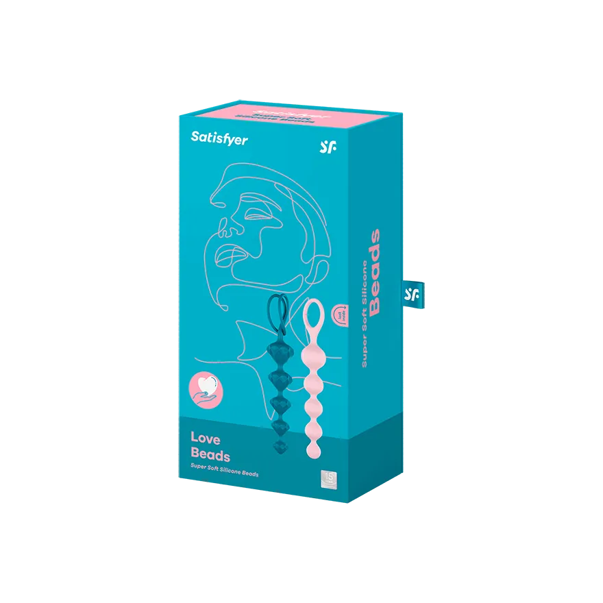 набор стимуляторов satisfyer love beads, цветные в Сочи