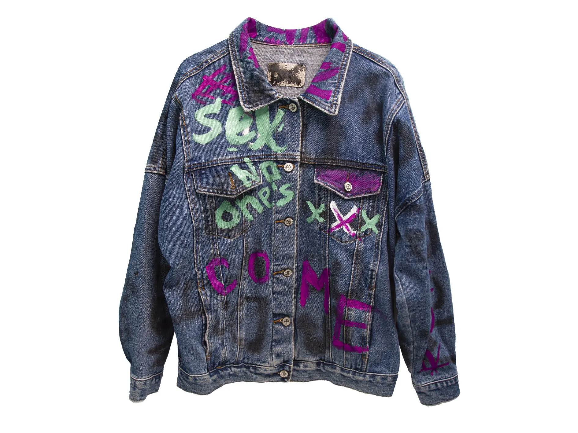 Куртка джинсовая "Sad"