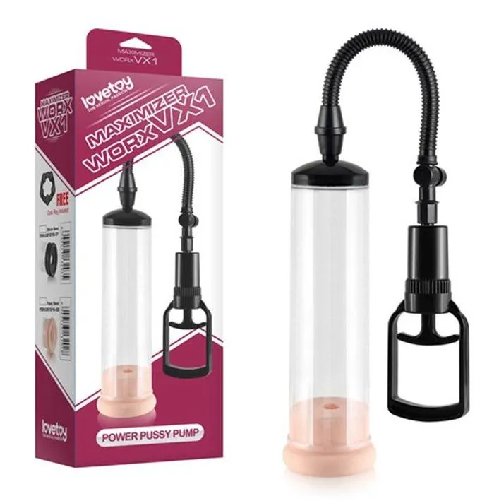 вакуумная помпа lovetoy maximizer worx vx1 pussy, прозрачная в Сочи