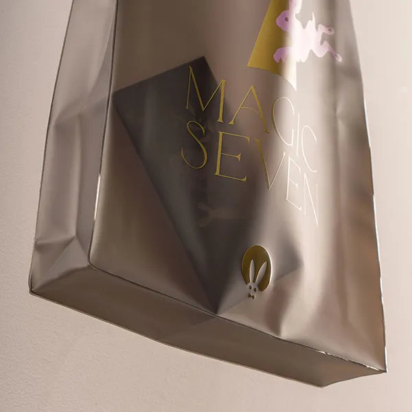 сумка-шопер pinkrabbit из пвх, с принтом в Сочи