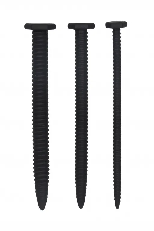 набор из трех стимуляторов уретры (струн) silicone screw plug set в Сочи