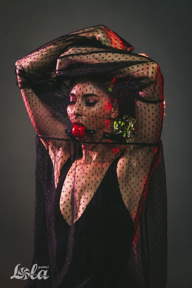 кляп party hard love spell red 1144-02lola в Сочи