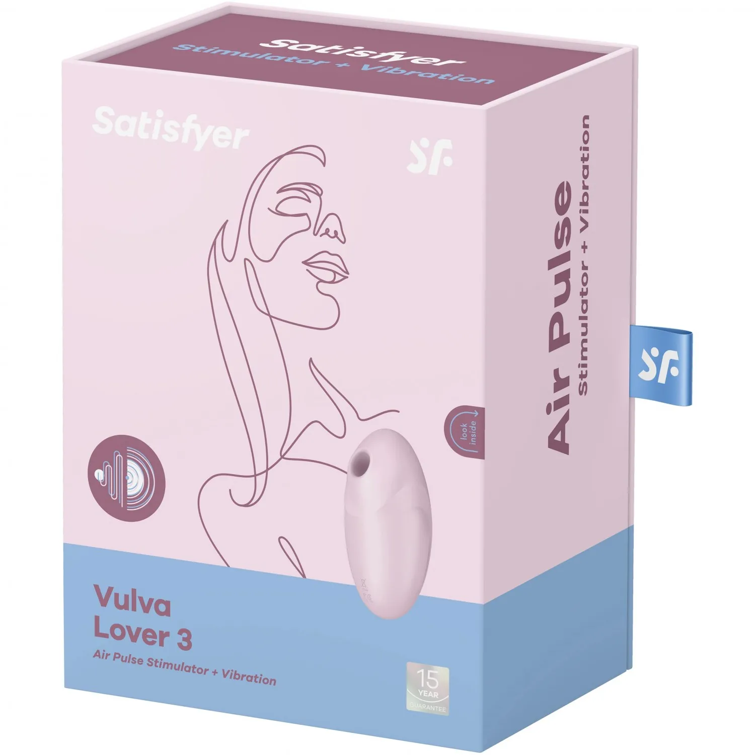 вакуумный массажер satisfyer vulva lover 3 pink 018652sa в Сочи