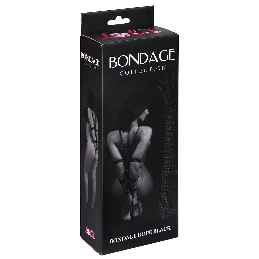 веревка bondage collection black 9м 1040-01lola в Сочи
