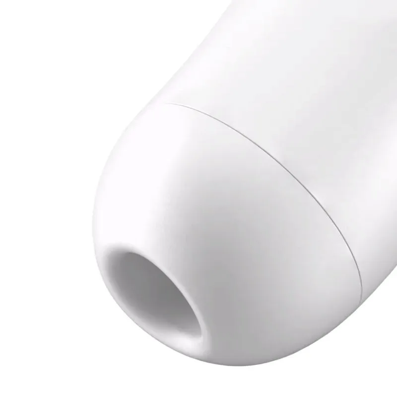 вакуум-волновой бесконтактный стимулятор клитора satisfyer curvy 2+, белый в Сочи