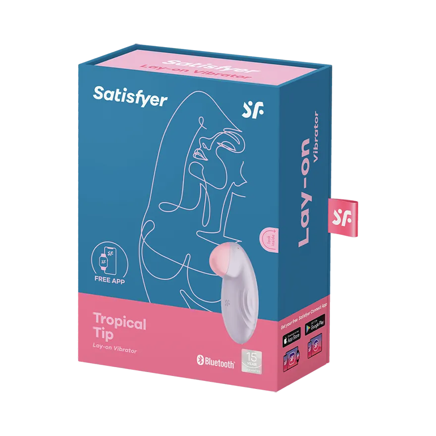 вакуумный массажер satisfyer tropical tip фиолетовый 044354sa в Сочи