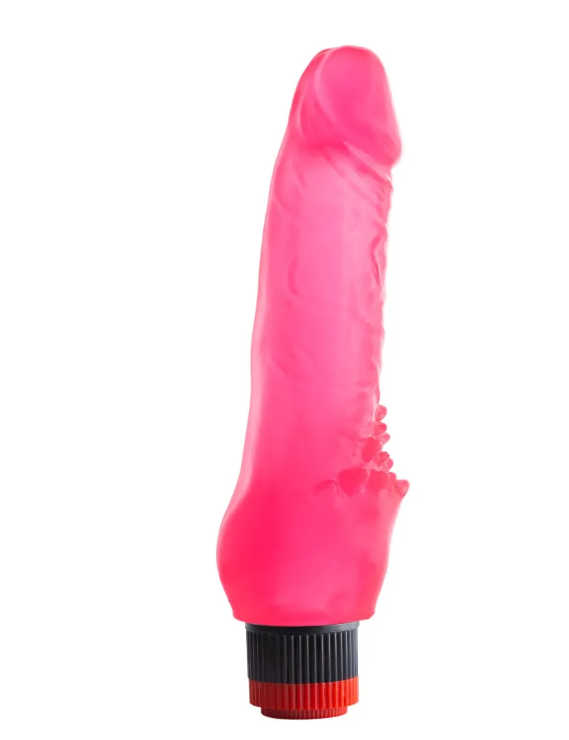 Вибратор гелевый розовый 220900ru