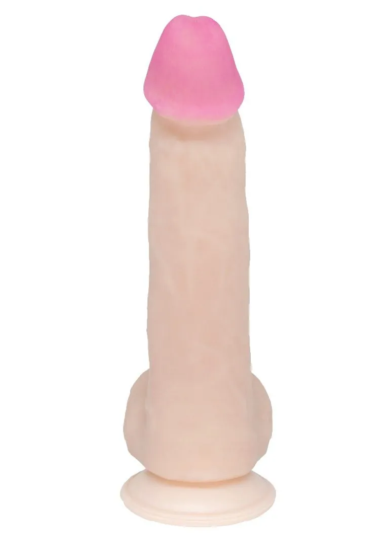 фаллоимитатор на присоске lovetoy неоскин 21 см, телесный в Сочи