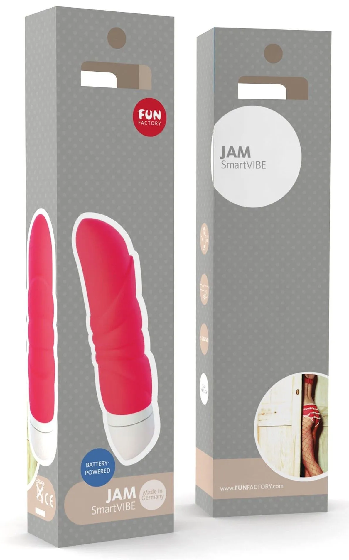 вибратор fun factory jam, ярко-оранжевый в Сочи