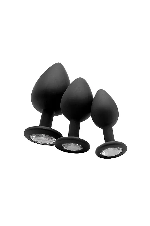 анальная пробка с кристаллом diamond butt plug (large) в Сочи