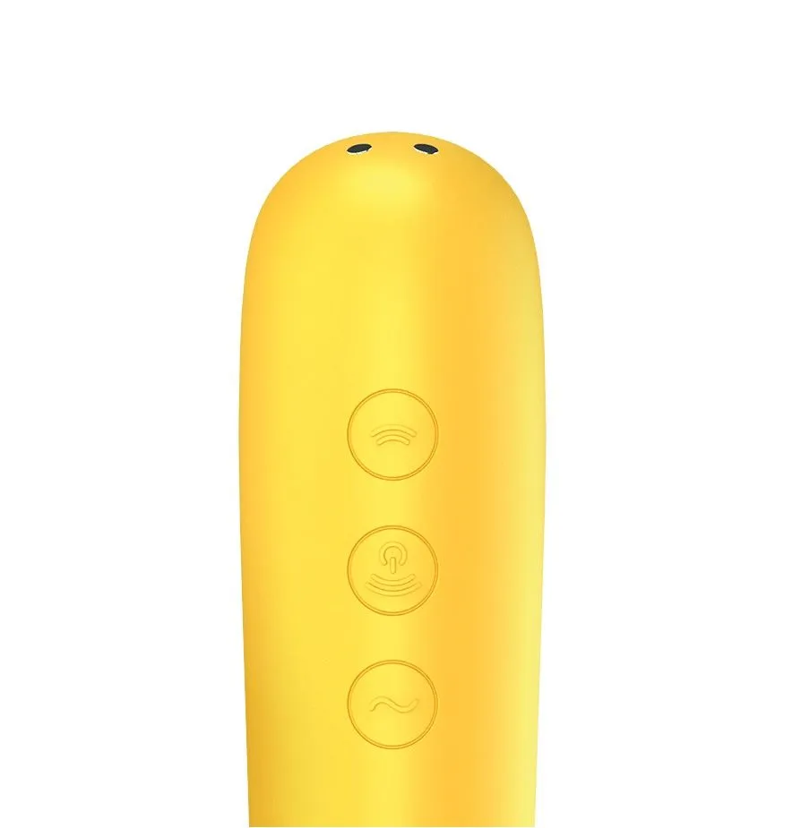 вакуум-волновой бесконтактный стимулятор клитора satisfyer dual love, жёлтый в Сочи