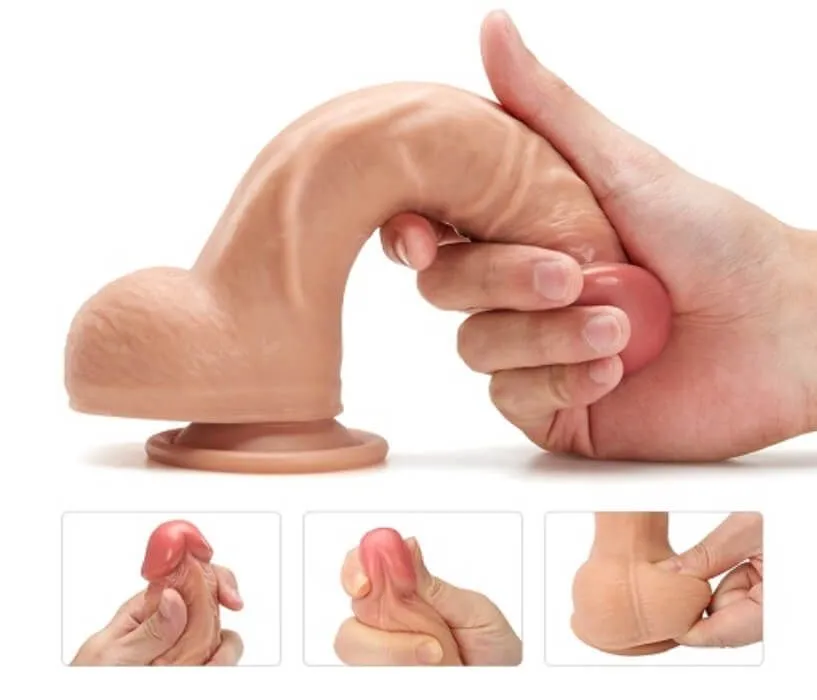 фаллоимитатор на присоске lovetoy nature cock 8 inch, телесный в Сочи