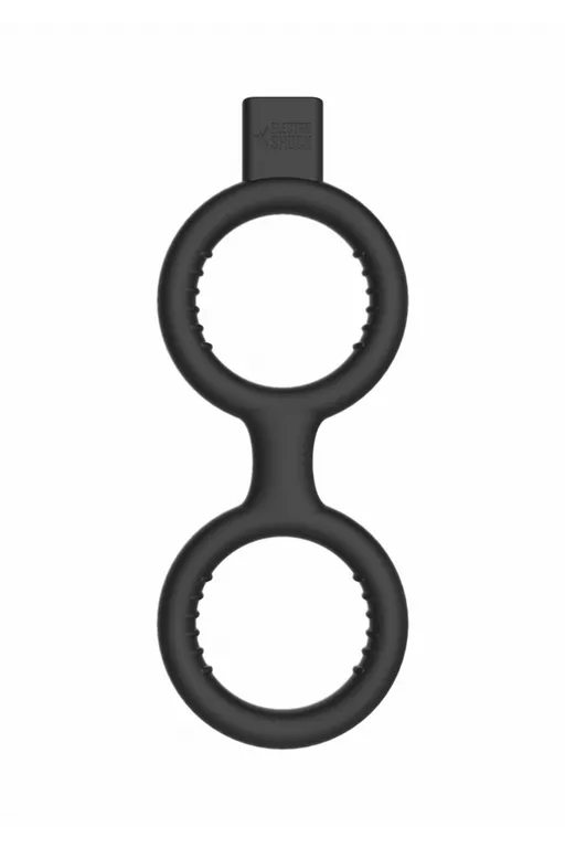 двойное кольцо с электростимуляцией e-stimulation cock ring with ballstrap в Сочи