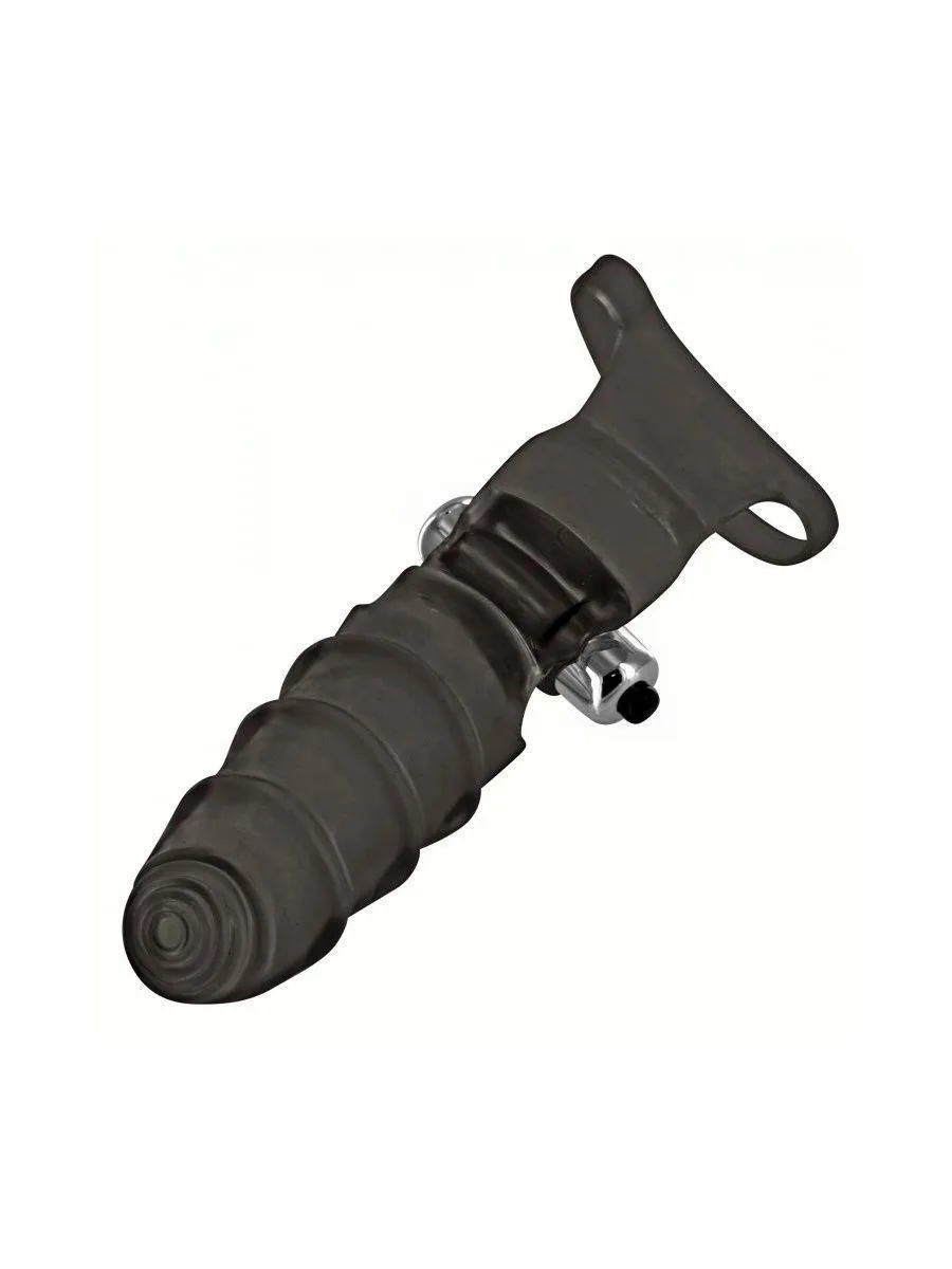 насадка на палец master series для стимуляции точки g, чёрная в Сочи