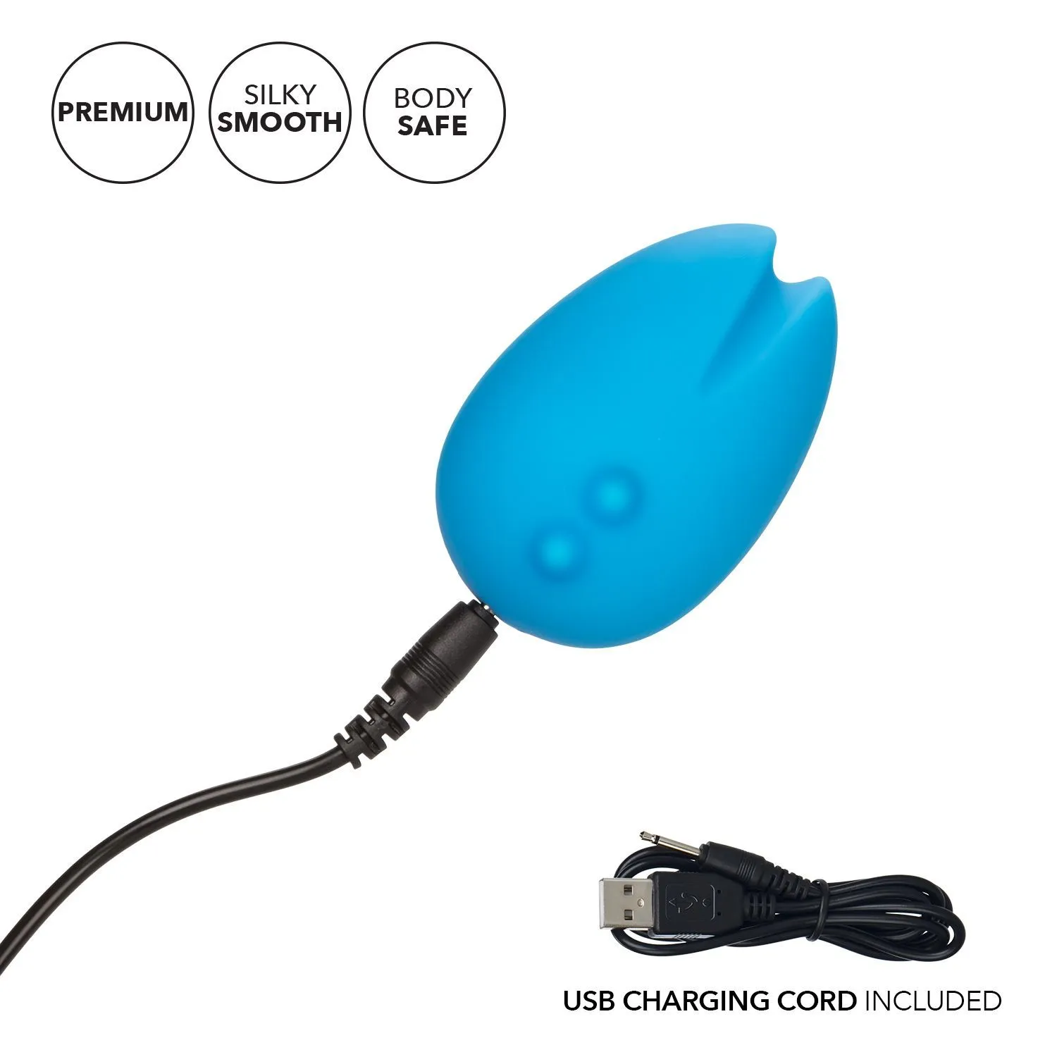 мини-вибратор california exotic novelties silicone marvelous eggciter, голубой в Сочи