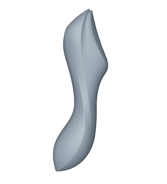 двухсторонний стимулятор с вибрацией и вакуумно-волновым эффектом curvy trinity 3 (bluegrey) (eu+wor в Сочи