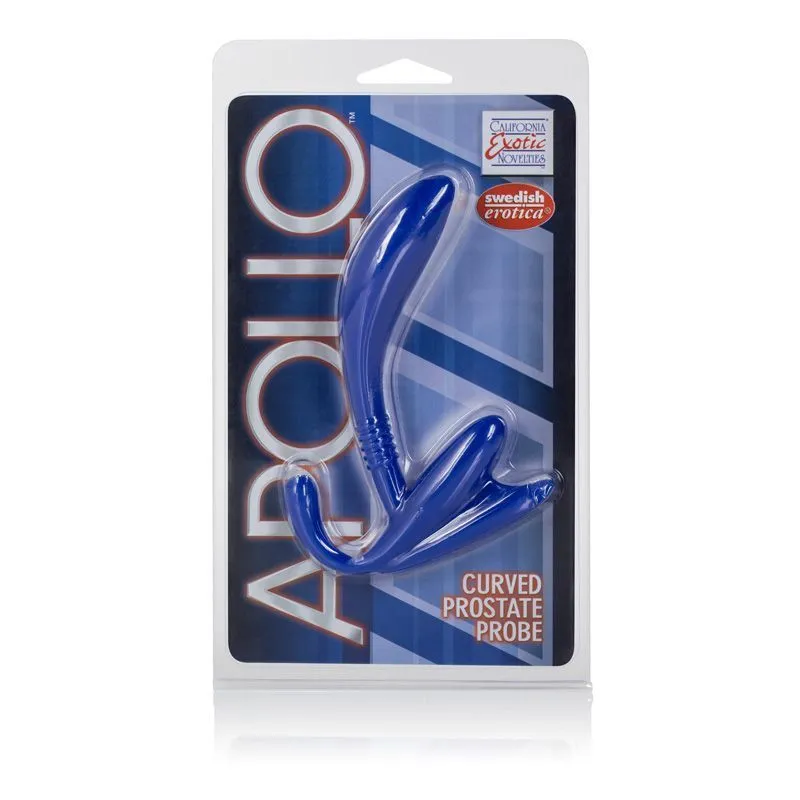 стимулятор простаты california exotic novelties curved prostate probe, синий в Сочи