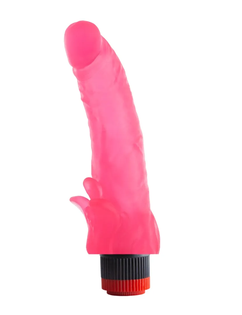 вибратор гелевый розовый 220200ru в Сочи