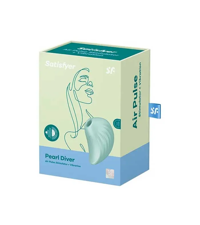 вакуумный массажер satisfyer pearl diver mint 037233sa в Сочи