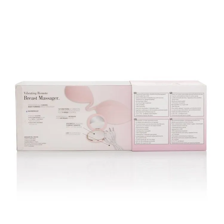 вибромассажер для груди california exotic novelties breast massager, розовый в Сочи