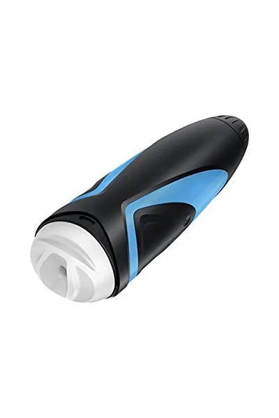 мастурбатор нереалистичный satisfyer men, силикон, чёрный, 25,5 см. в Сочи