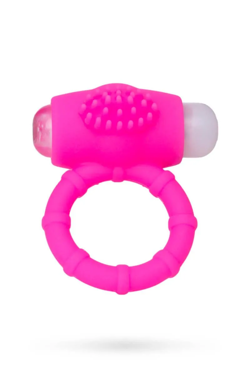 виброкольцо штучки-дрючки, розовое в Сочи