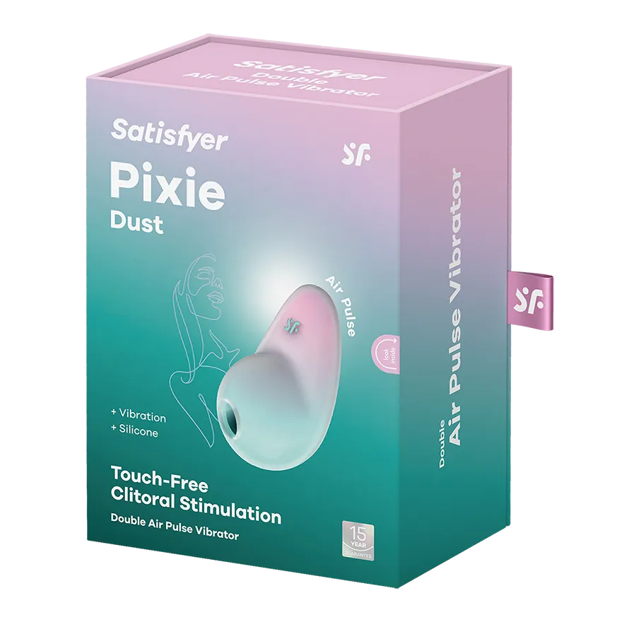 вакуумный массажер satisfyer pixie dust мятно-розовый 049724sa в Сочи