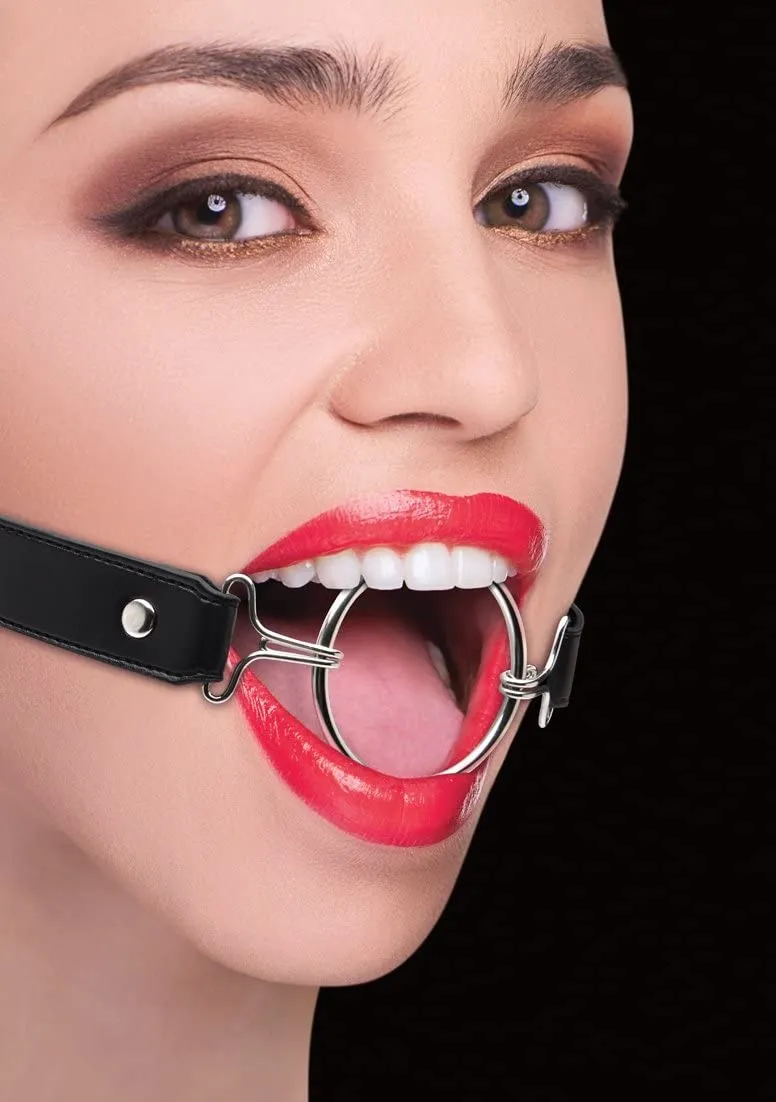 кляп-кольцо ring gag xl, черный в Сочи