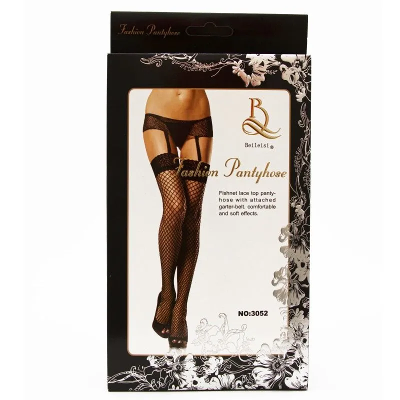 Эротическое чулки в крупную сетку с ажурной резинкой в Сочи