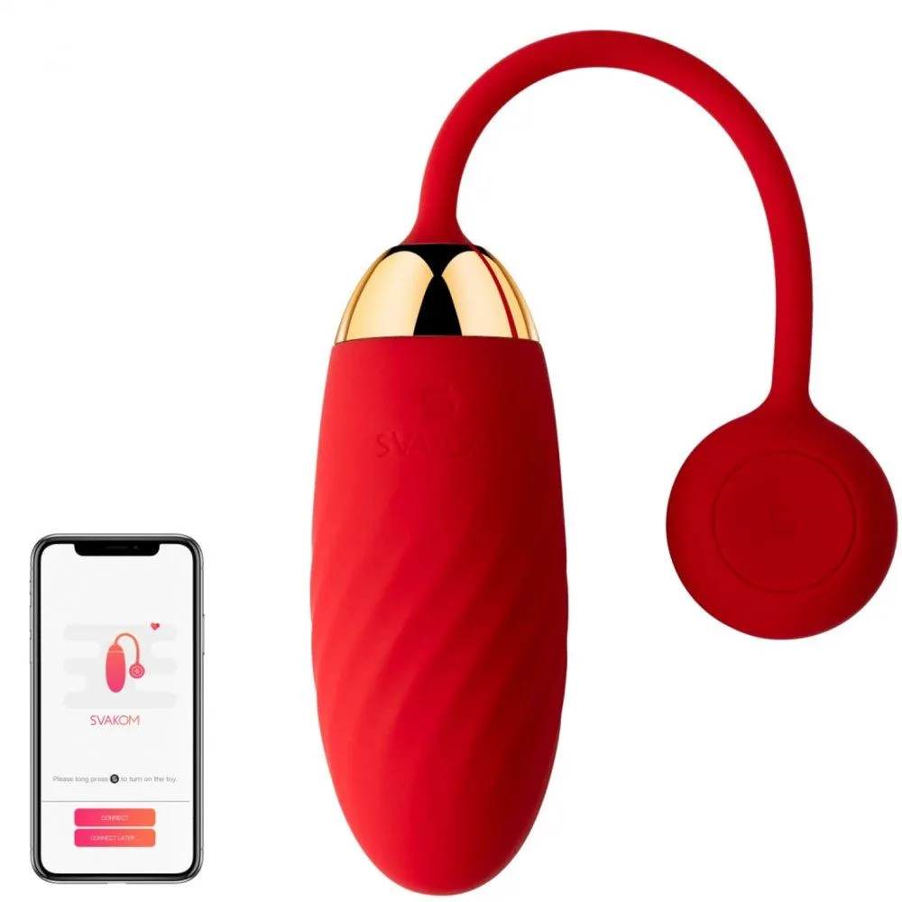 виброяйцо с приложением svakom ella, красное в Сочи