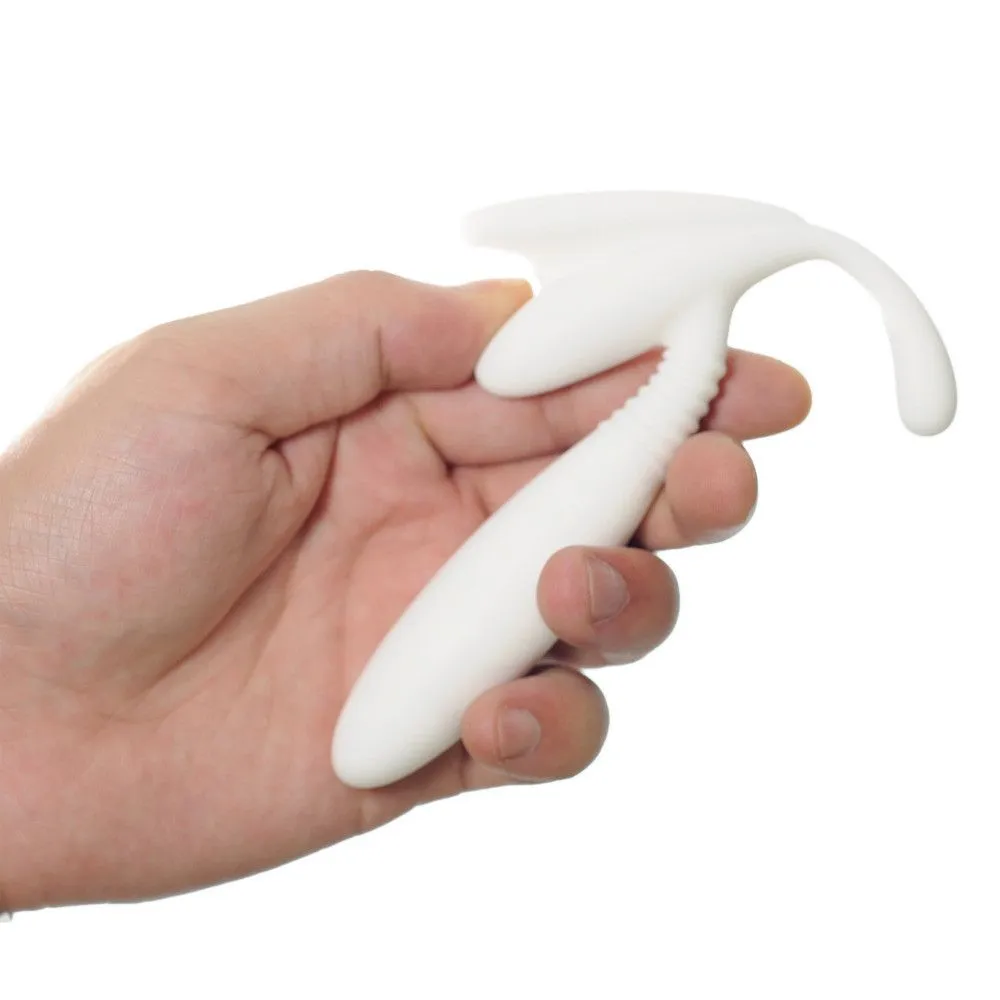 стимулятор простаты lovetoy anal pleasure, белый в Сочи