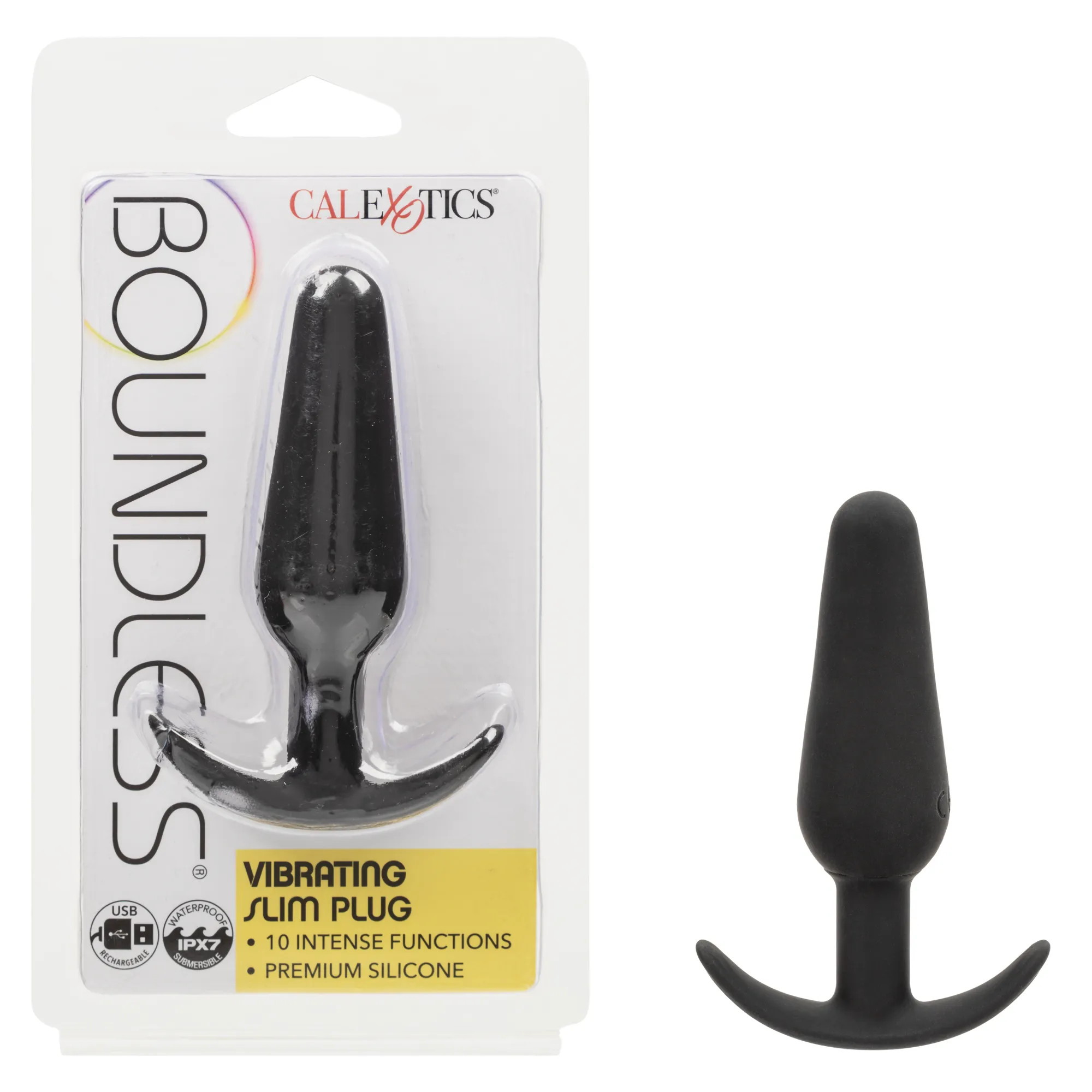 Анальная вибропробка для ношения Vibrating Slim Plug