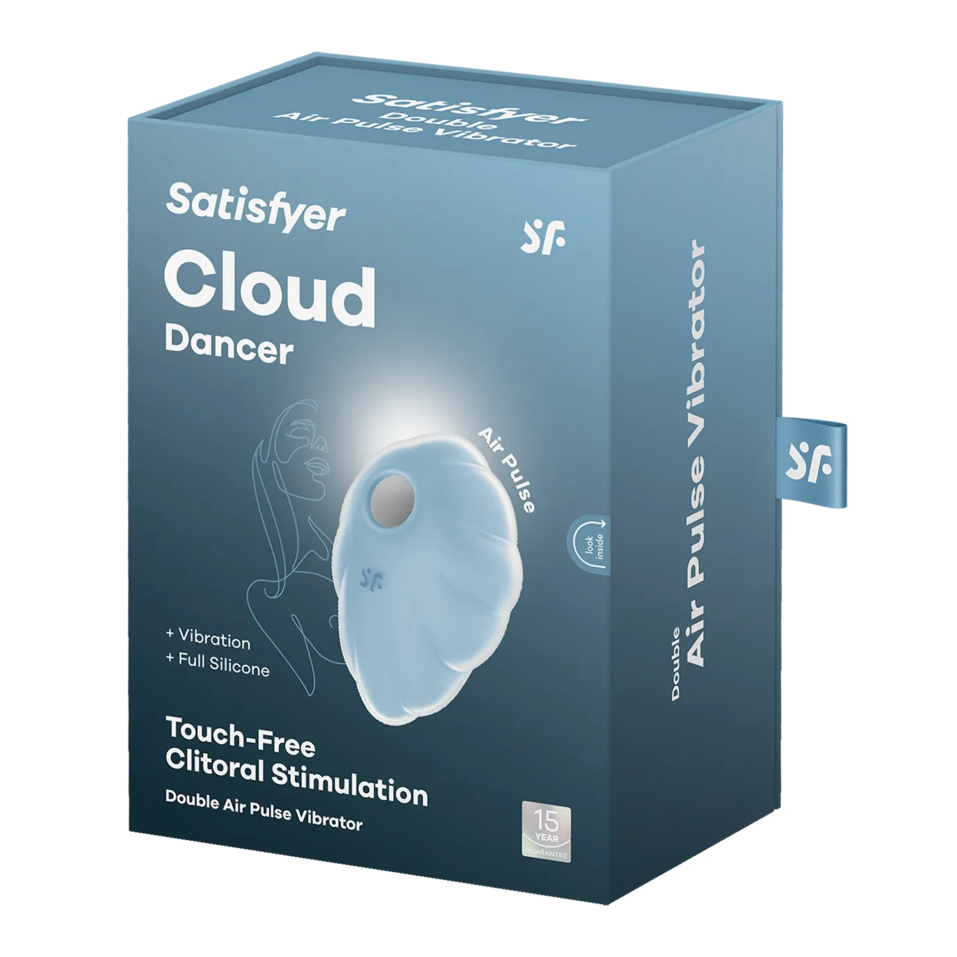 вакуумный массажер satisfyer cloud dancer light blue 049700sa в Сочи
