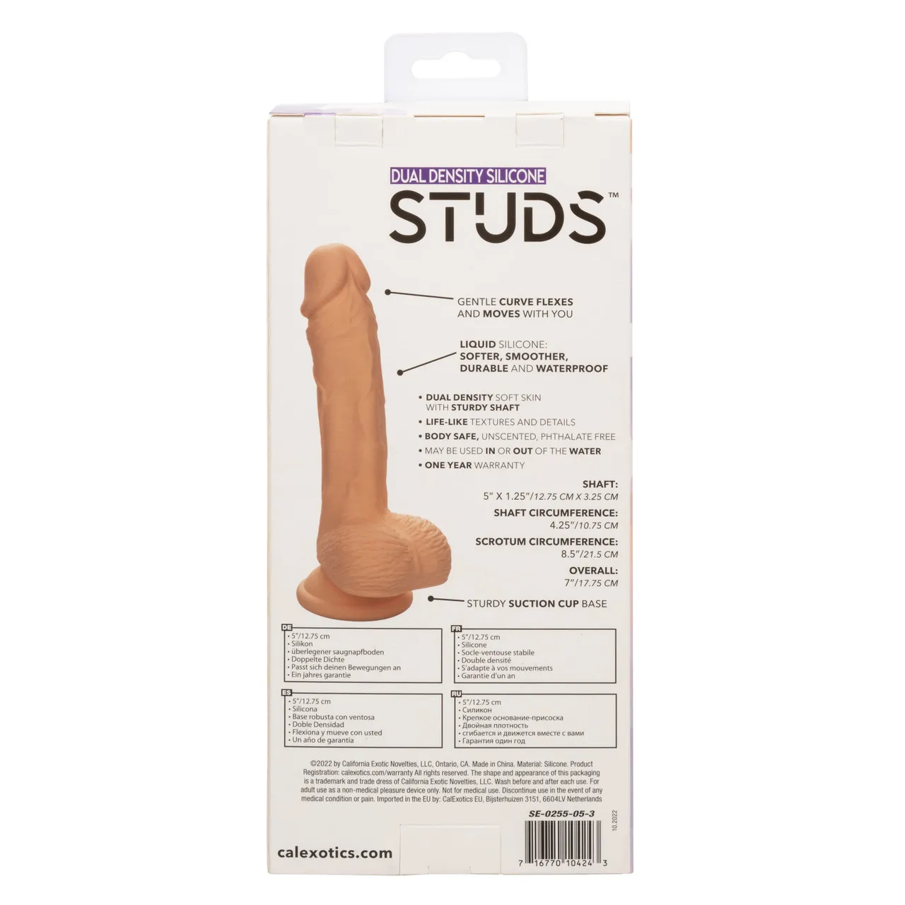 фалоимитатор dual density silicone studs (12,75 х 3,25 см.) в Сочи
