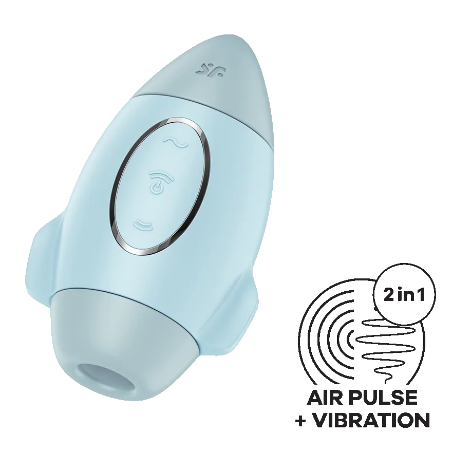 вакуумный массажер satisfyer mission control light blue 060071sa в Сочи