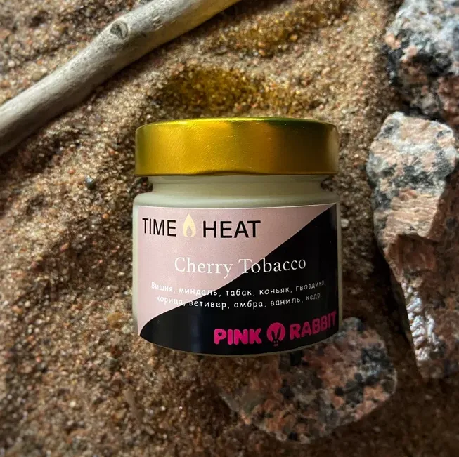 свеча ароматическая time heat "вишневый табак" в Сочи