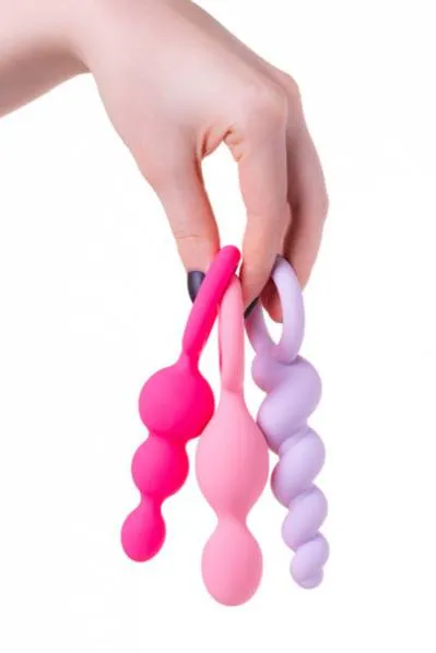 комплект анальных стимуляторов satisfyer colored 016594sa в Сочи