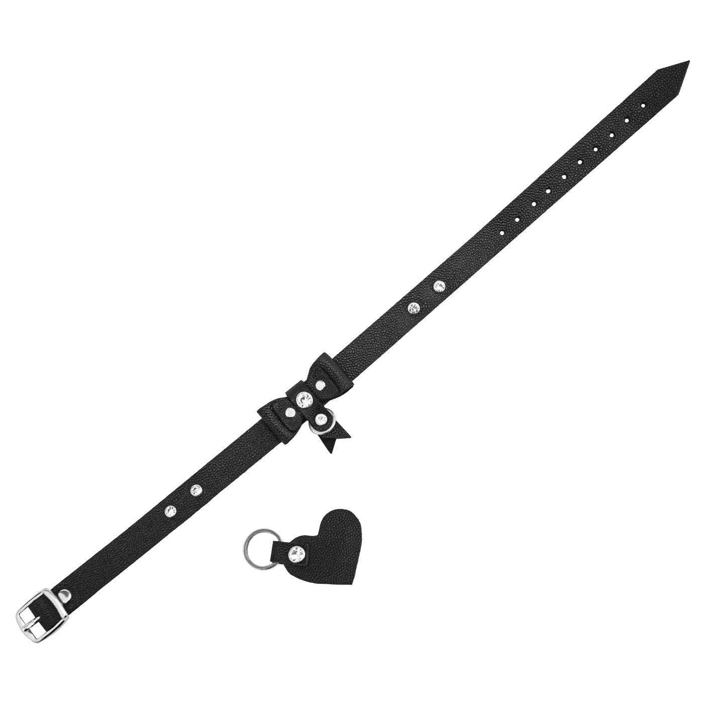 чокер бабочка со стразами, чёрный в Сочи