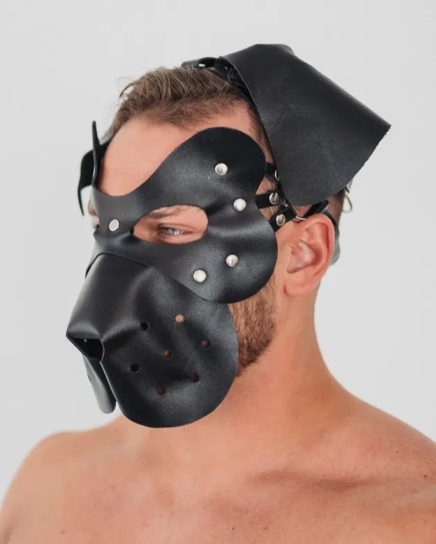 маска послушный пес из натуральной кожы 58017ars в Сочи