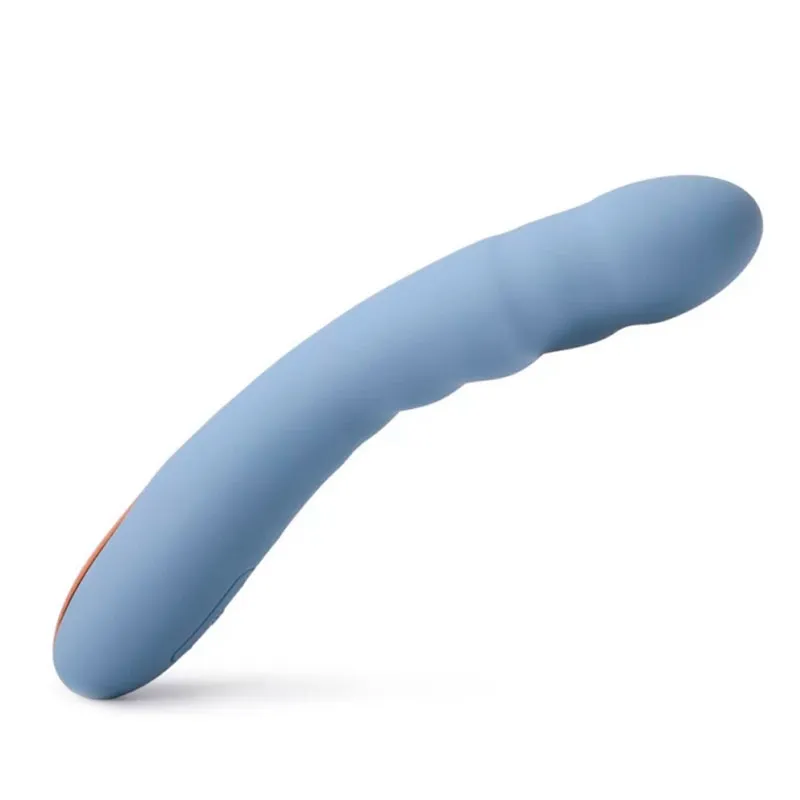 интерактивный вибромассажер с возвратно-поступательными движениями svakom ava neo, синий в Сочи