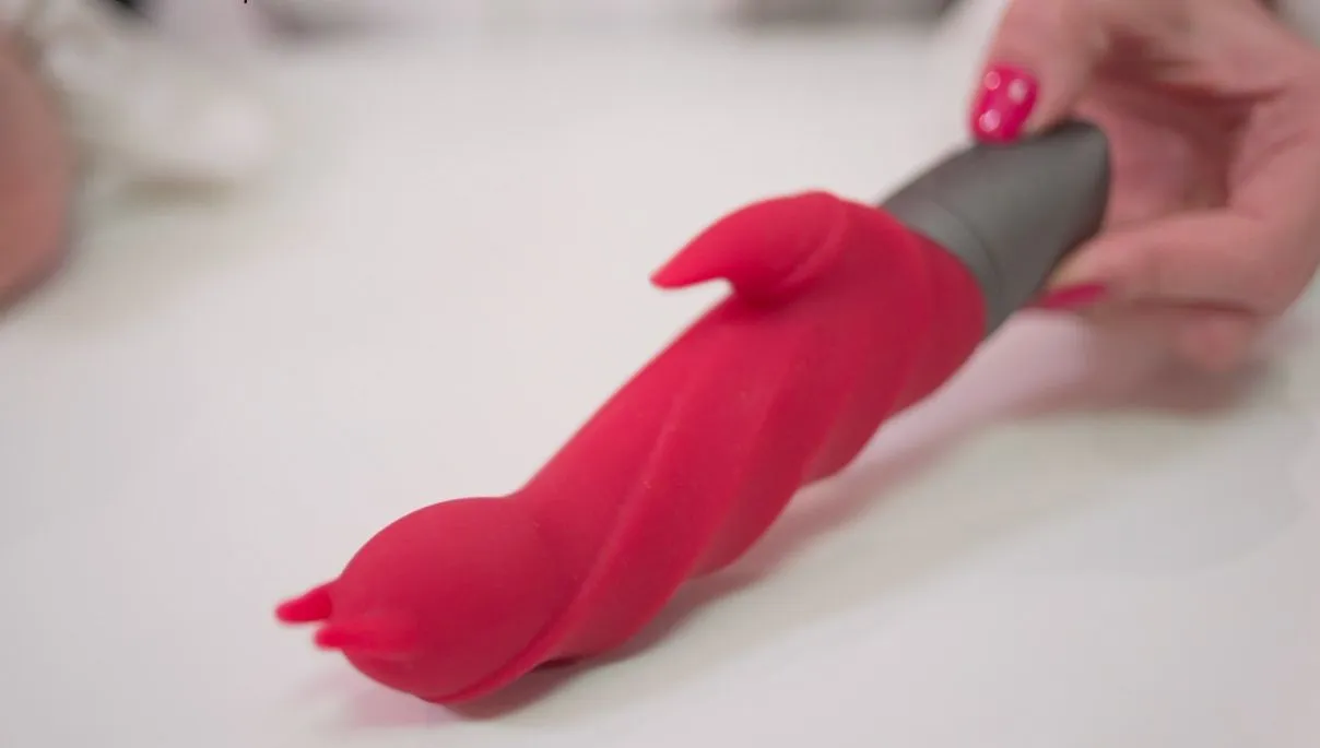 вибратор fun factory darling devil battery plus, малиновый в Сочи