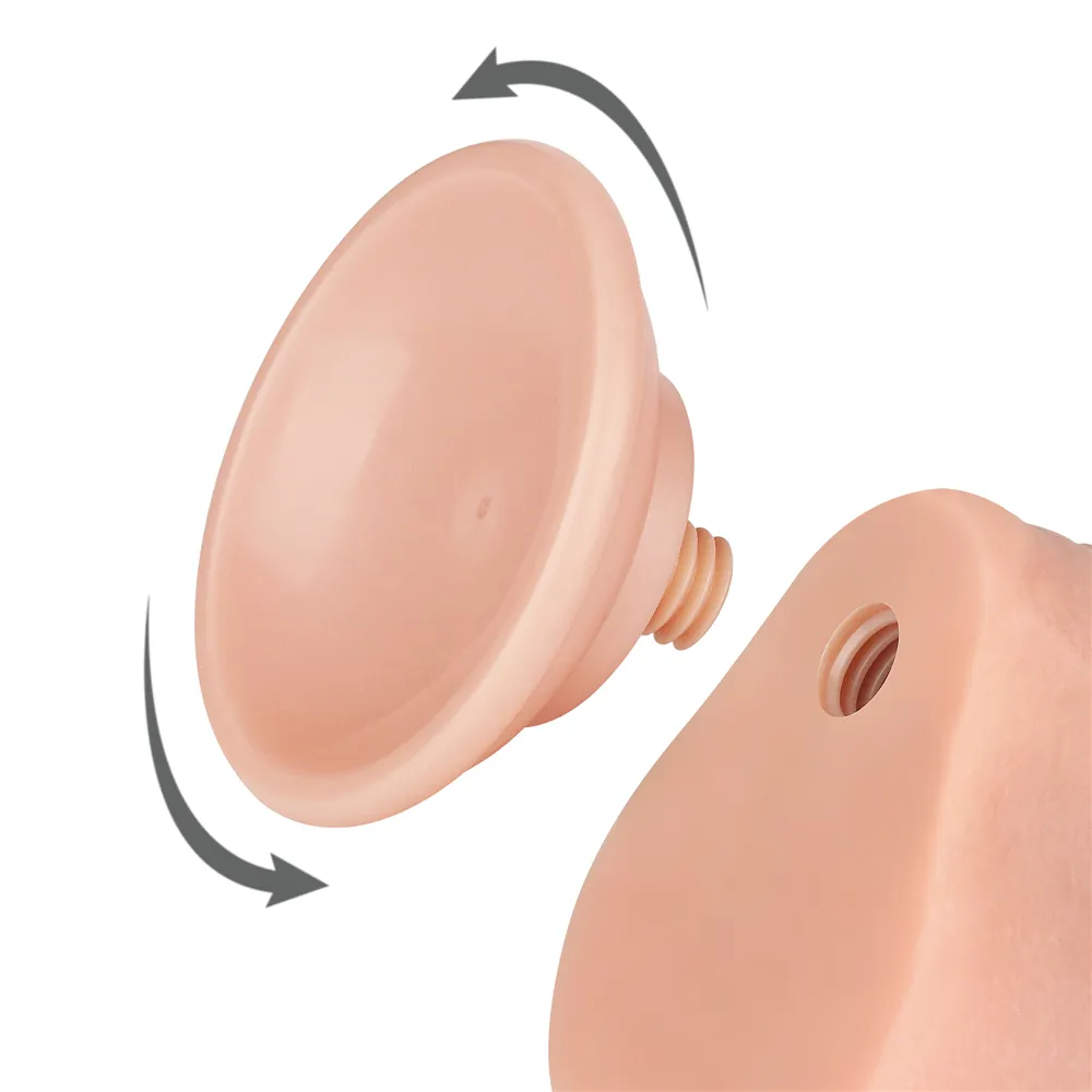 фаллоимитатор lovetoy с двигающейся кожей на присоске,12,5см в Сочи