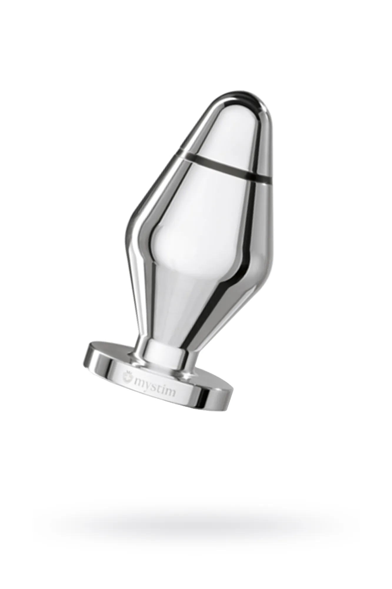 анальная пробка mystim little john s, электростимуляция, хирургическая сталь, серебряная, 9 см, ø 3, в Сочи