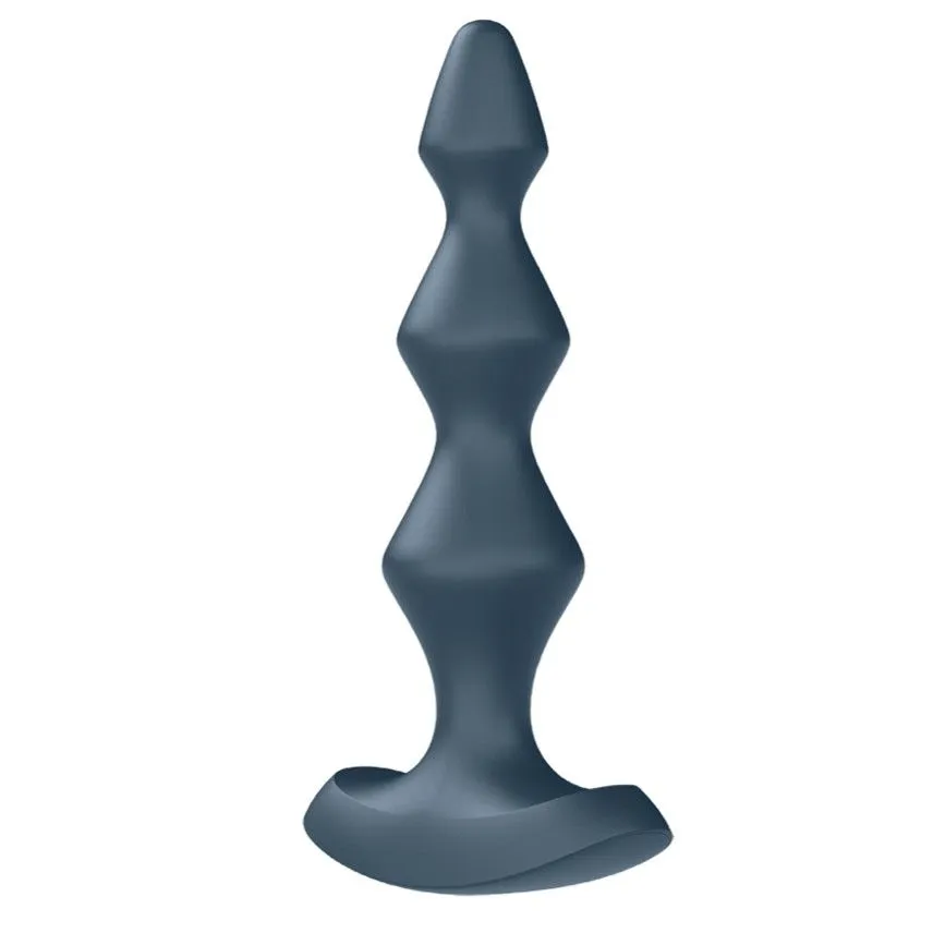 Пробка анальная с вибрацией Satisfyer Lolli Plug 1, серая